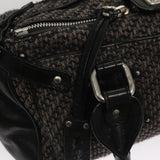 Side view of Chloe handbag Gray premium designer bag