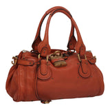 Chloe women's handbag Brown luxury designer leather