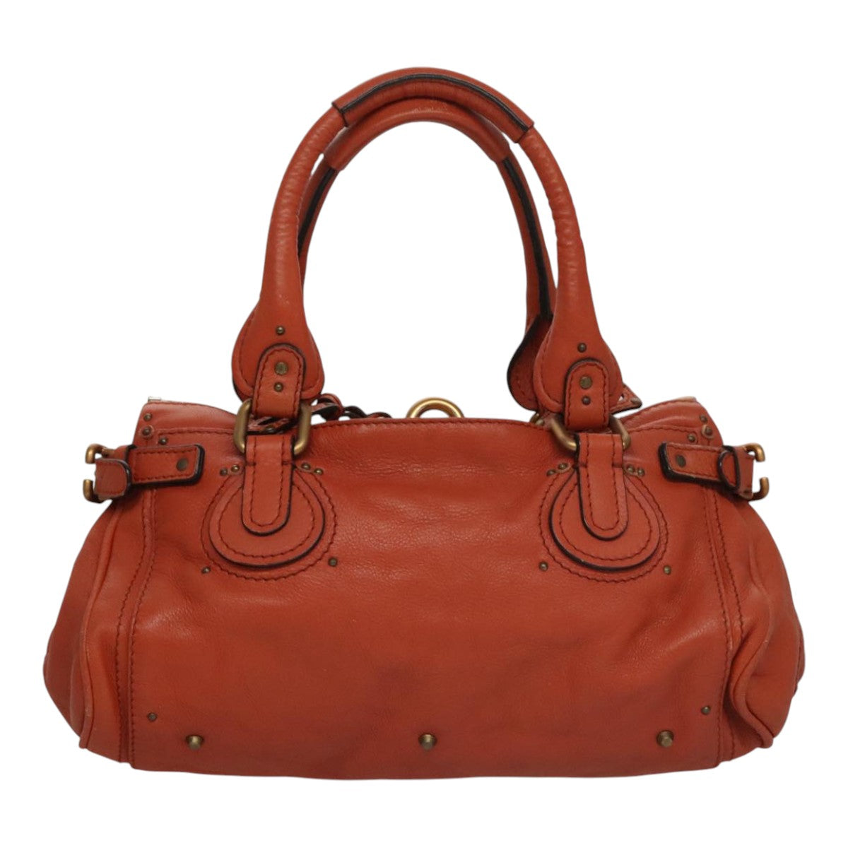 Side view of Chloe handbag Brown premium designer bag