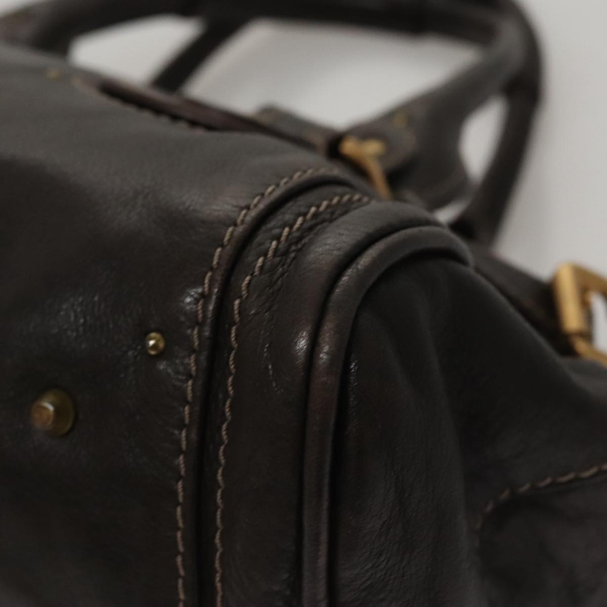 Authentic Chloe handbag Brown luxury fashion accessory