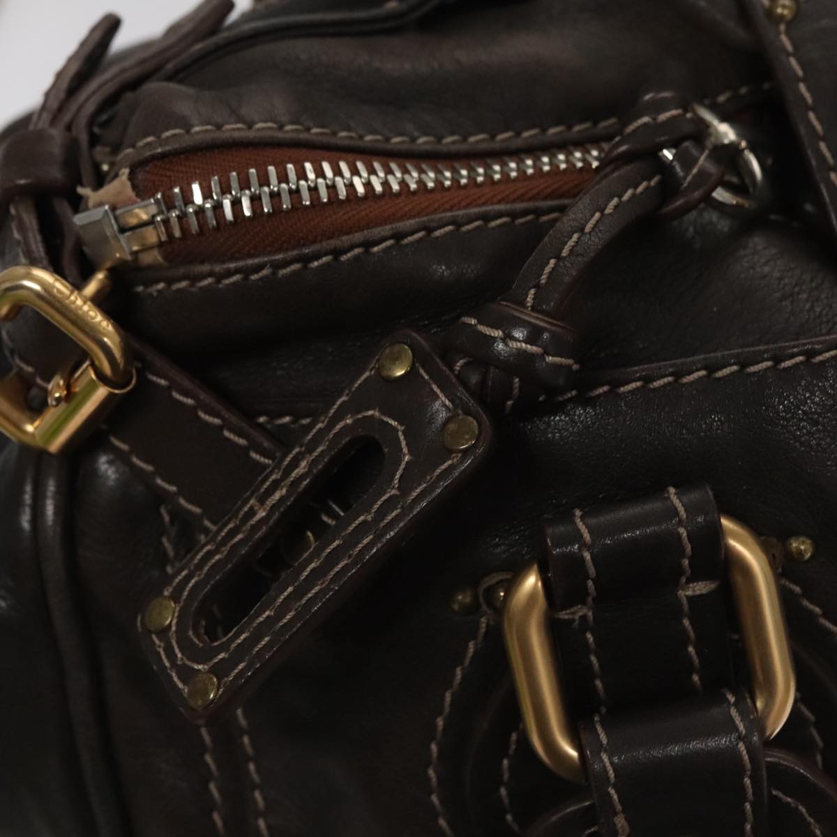 Veldorex elegant leather Handbag top view