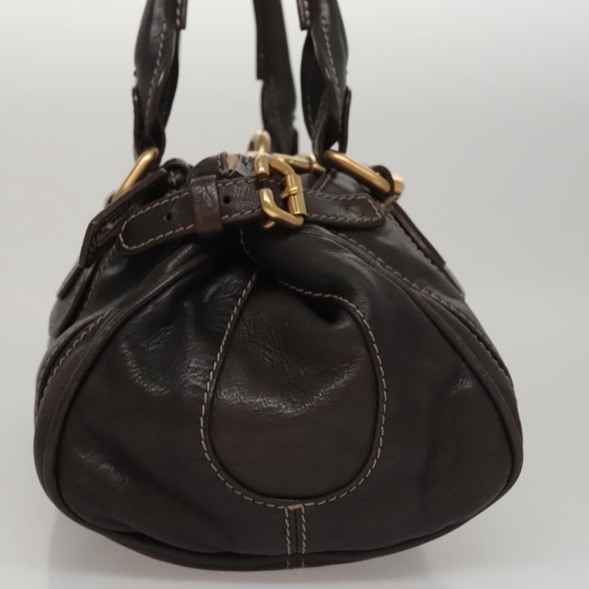 Chloe women's handbag Brown luxury designer leather