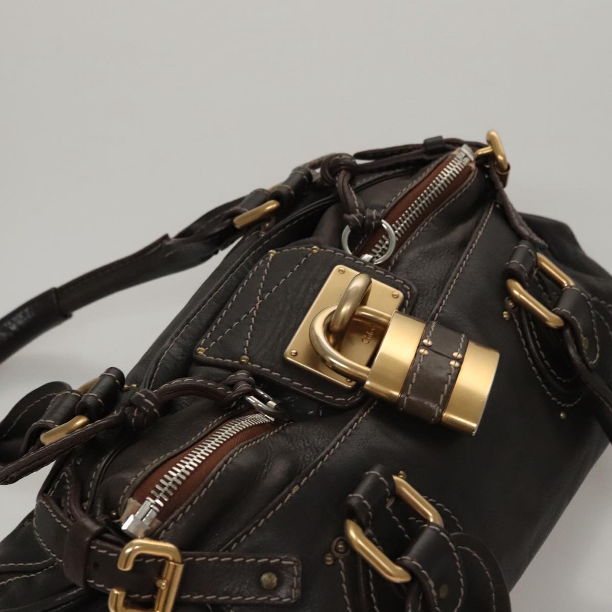 Veldorex elegant leather Handbag top view