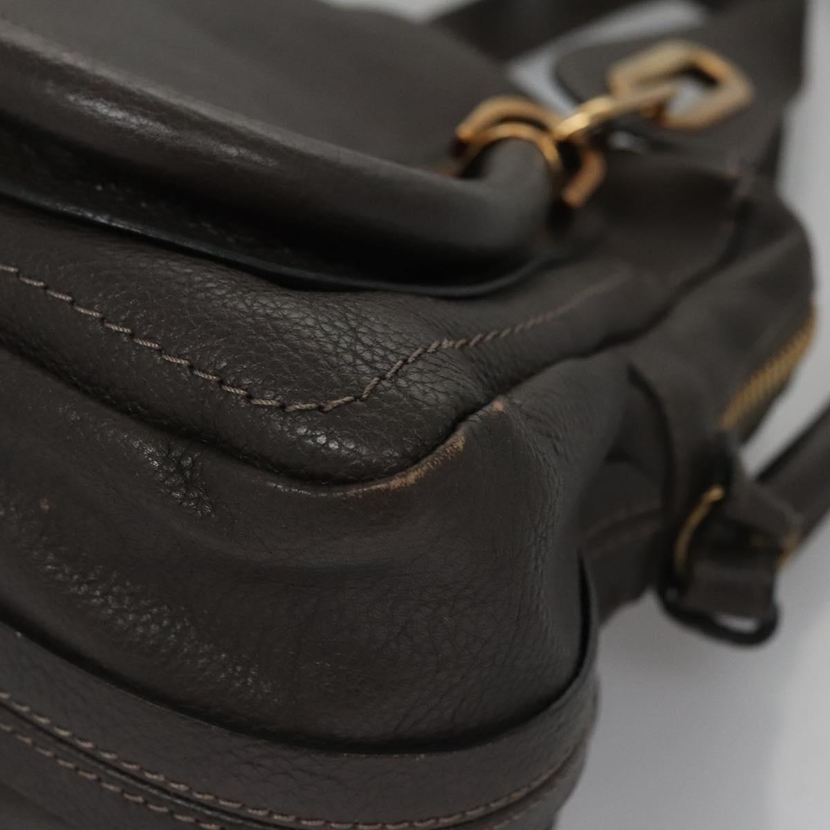 Authentic Chloe handbag Gray luxury fashion accessory