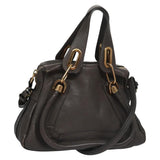 Chloe women's handbag Gray luxury designer leather