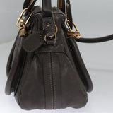 Authentic Chloe handbag Gray luxury fashion accessory