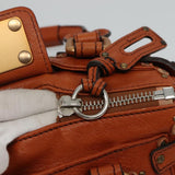 Orveline elegant leather Handbag top view