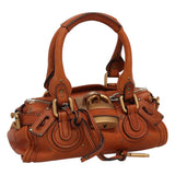 Chloe women's handbag Brown luxury designer leather