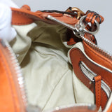 Orveline elegant leather Handbag top view