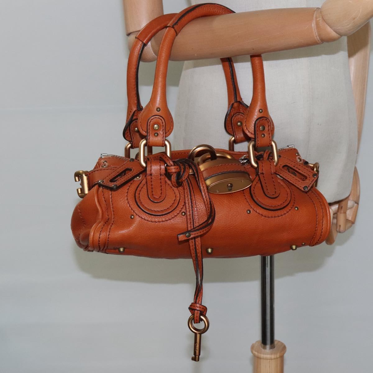 Orveline elegant leather Handbag top view