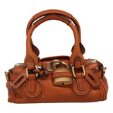 Side view of Chloe handbag Brown premium designer bag