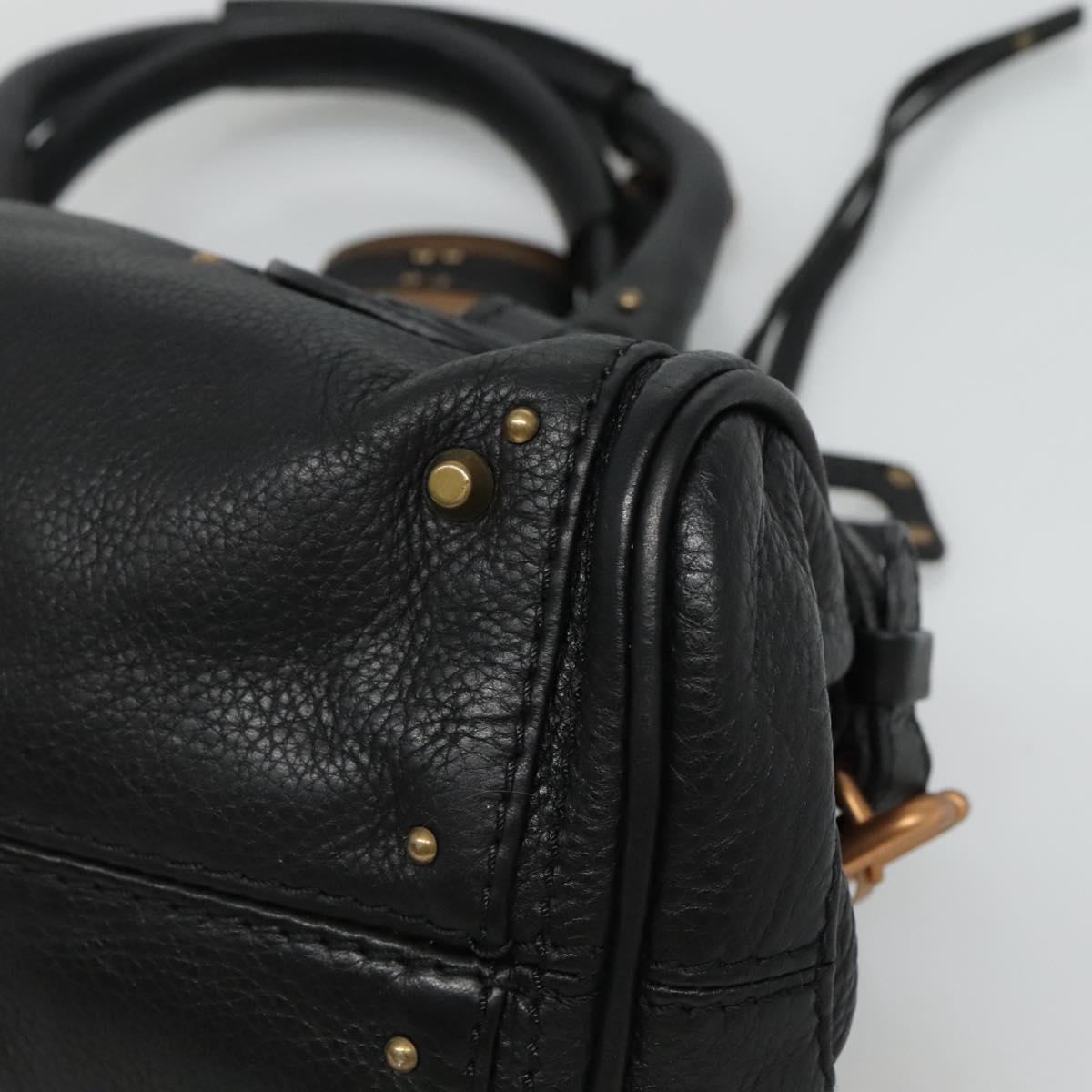 Silventique elegant leather Handbag side view