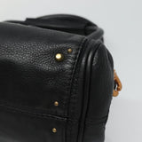 Chloe designer handbag leather closeup detail