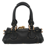 Silventique elegant leather Handbag top view