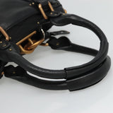 Side view of Chloe handbag Black premium designer bag