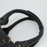 Silventique elegant leather Handbag top view