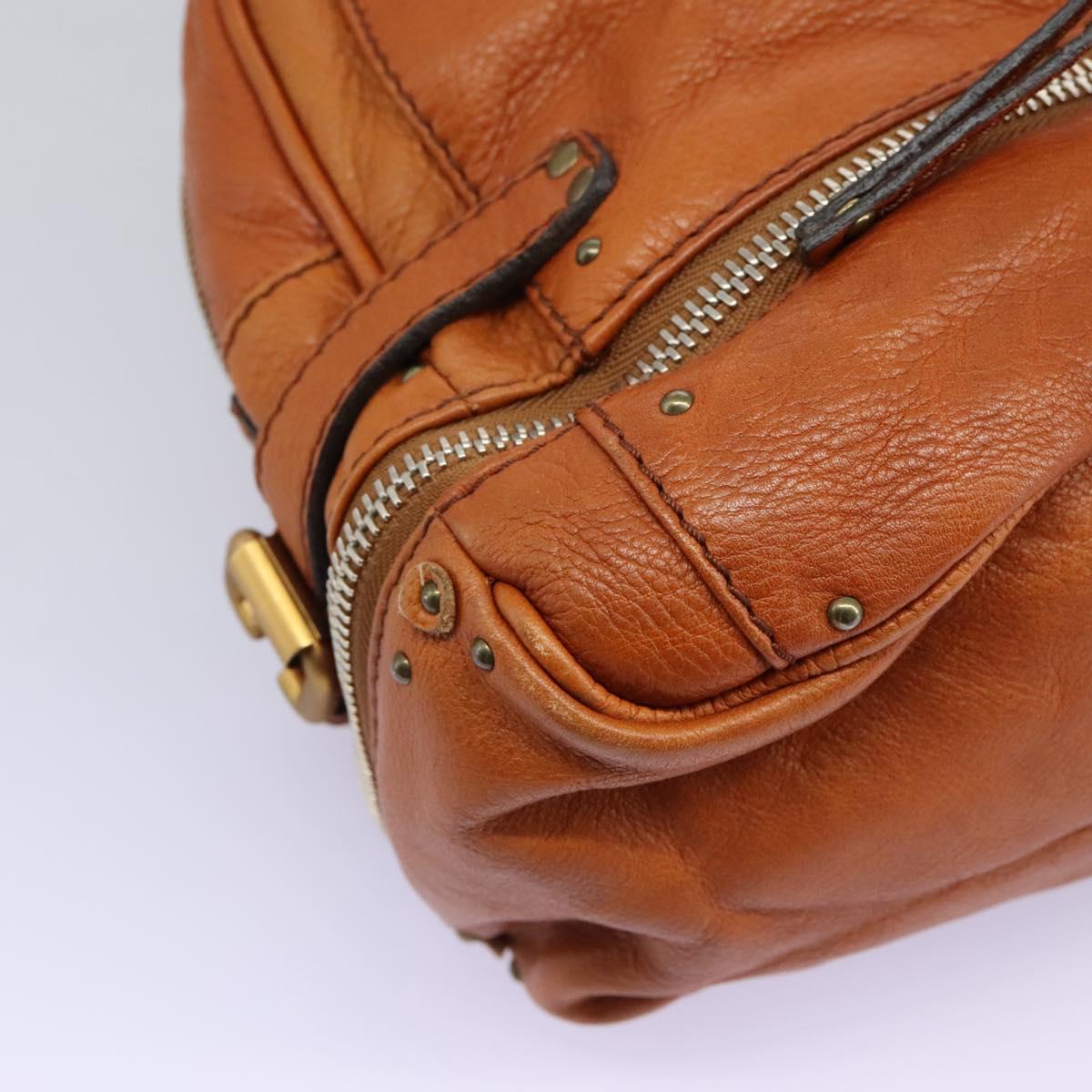 Side view of Chloe handbag Brown premium designer bag