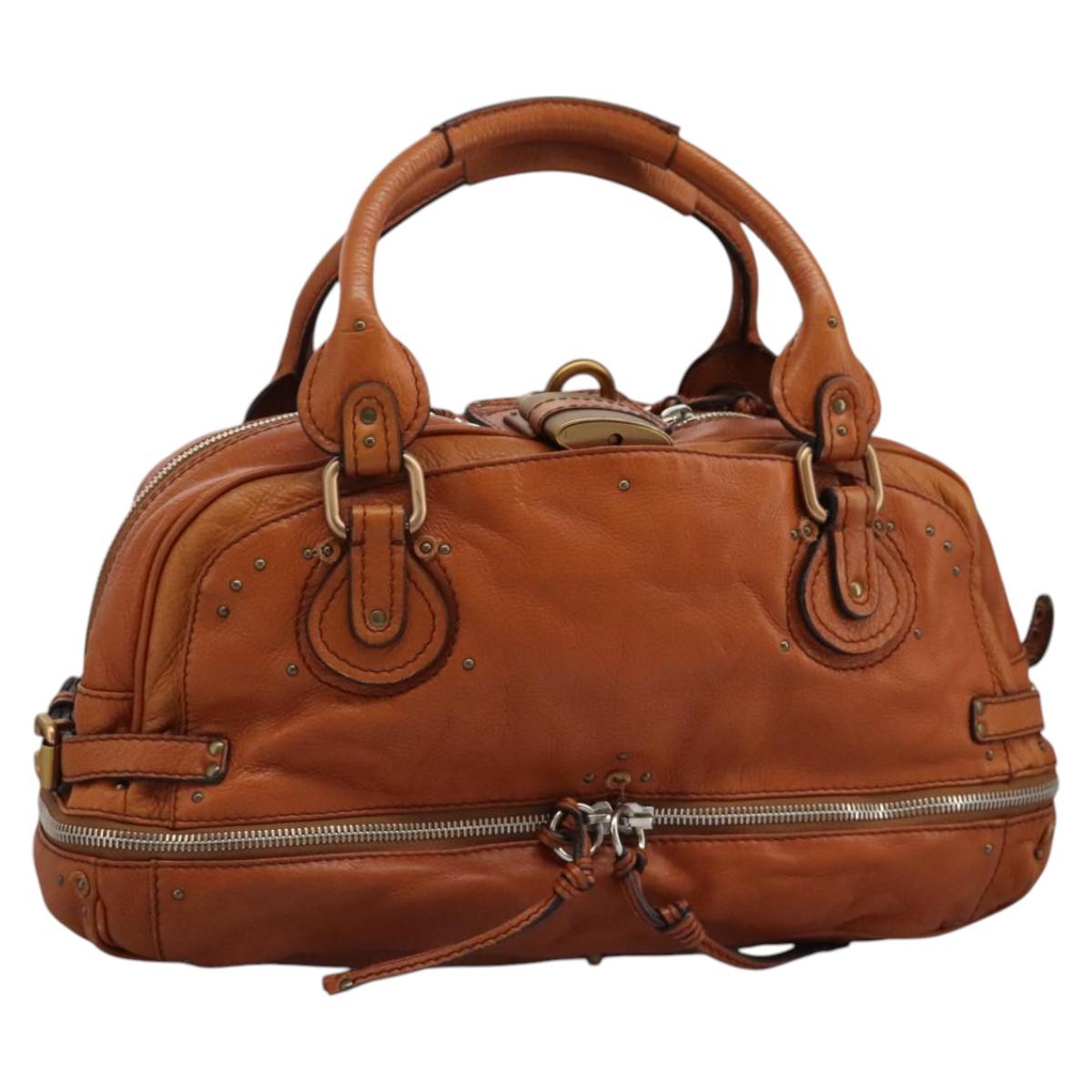 Chloe women's handbag Brown luxury designer leather