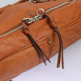 Telvaris elegant leather Handbag top view