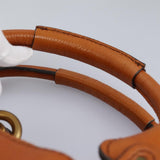 Chloe women's handbag Brown luxury designer leather