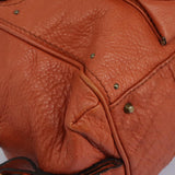 Jelvaris elegant leather Handbag back view