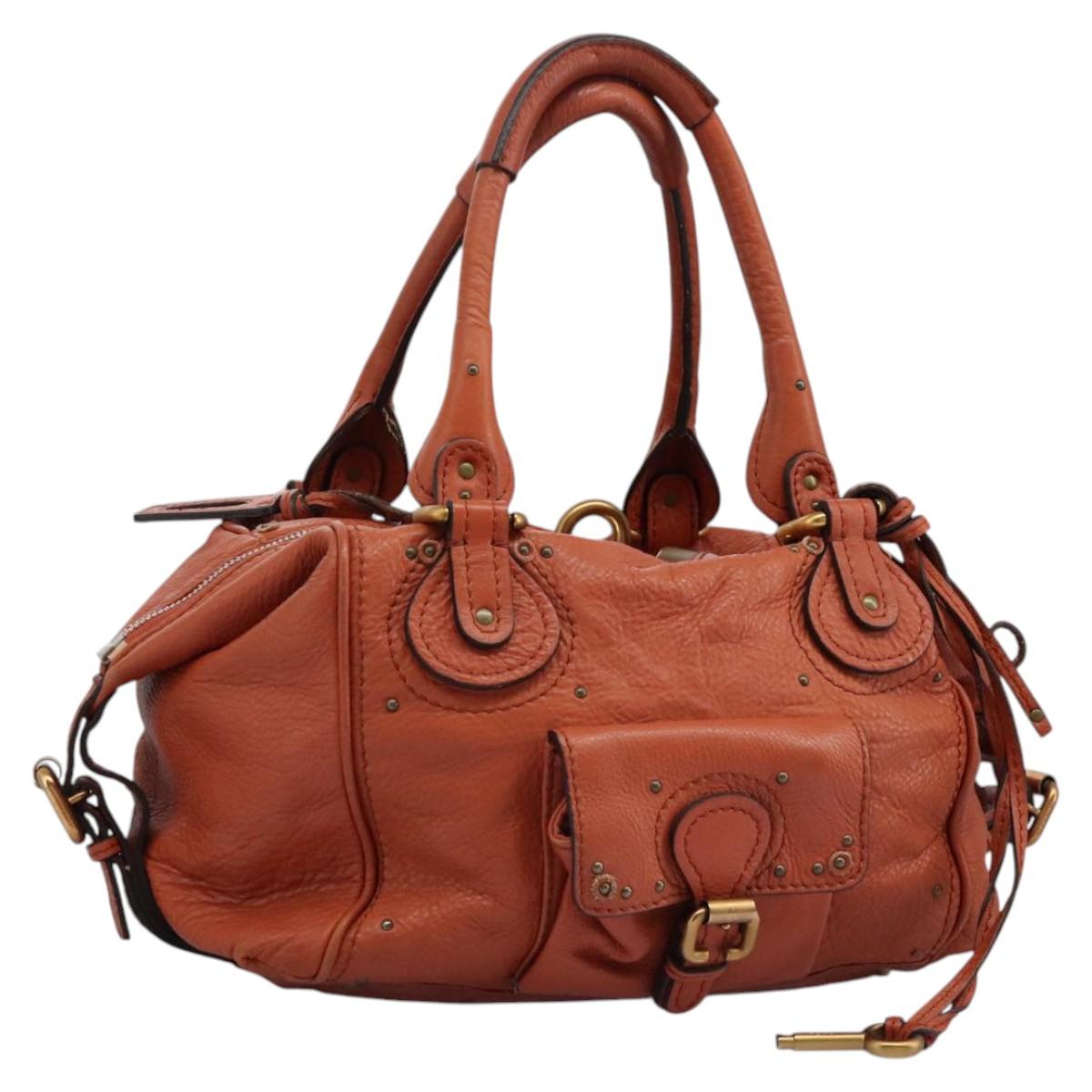 Chloe women's handbag Brown luxury designer leather