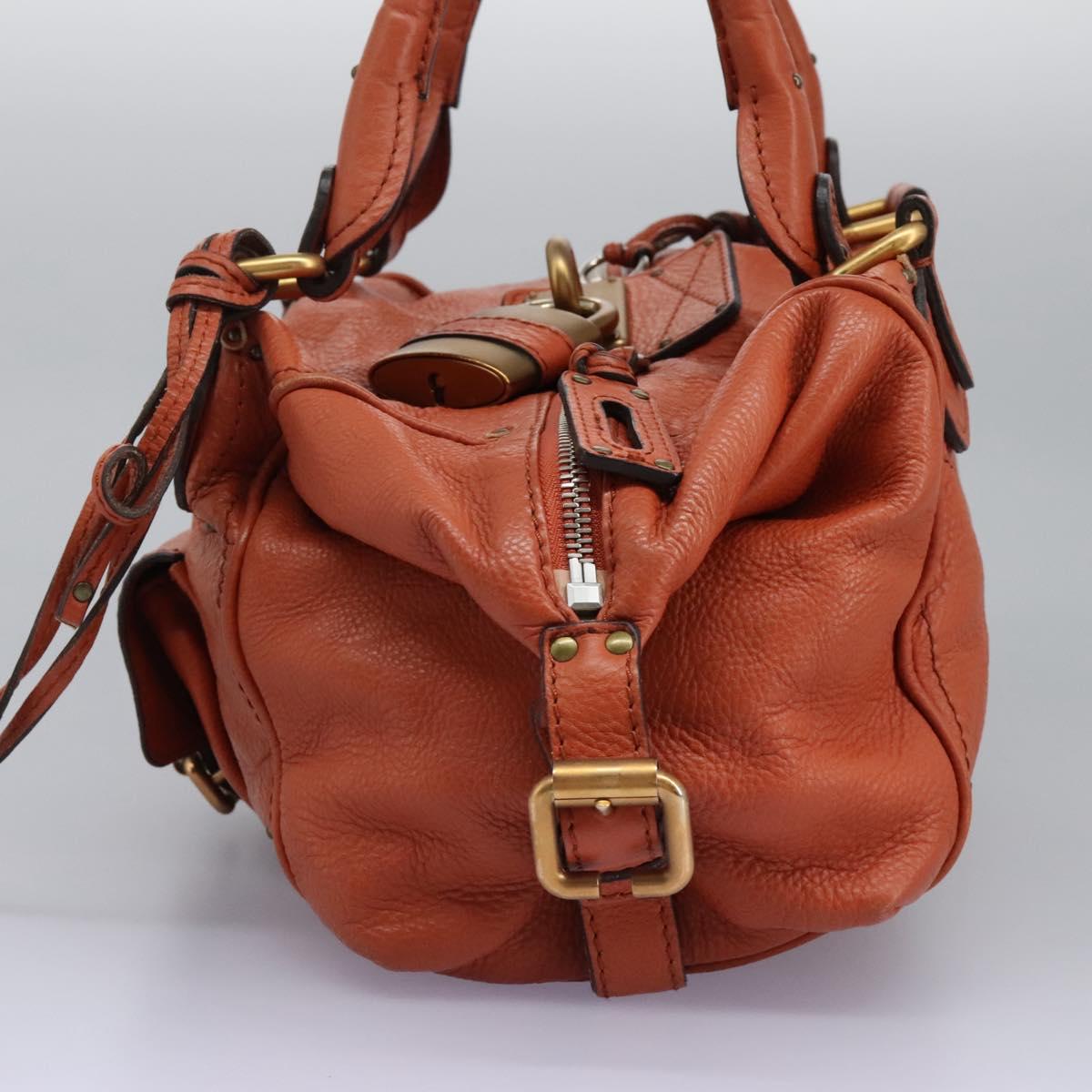 Chloe authentic luxury handbag Brown leather craftsmanship