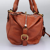 Jelvaris elegant leather Handbag top view