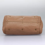 Lelvaris elegant leather Handbag back view