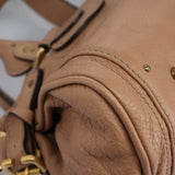 Lelvaris elegant leather Handbag flat lay view