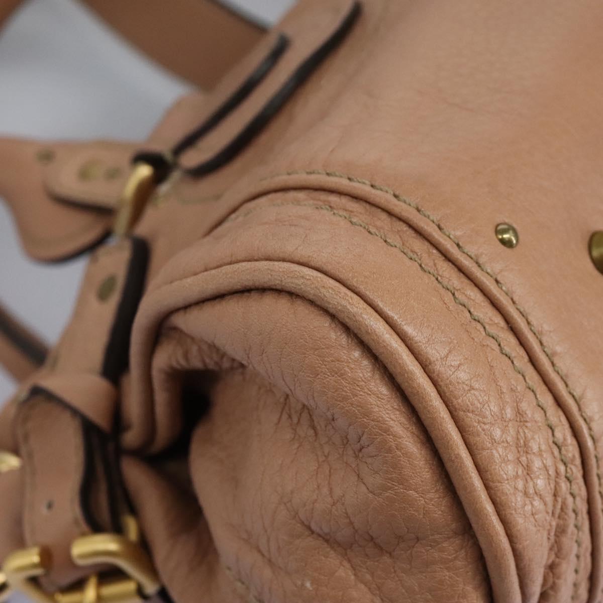 Chloe women's handbag Beige luxury designer leather