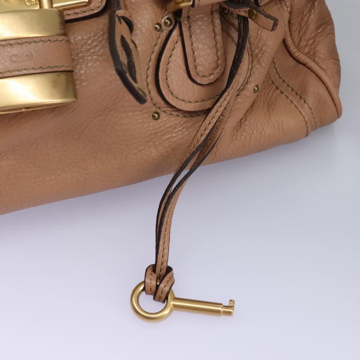 Chloe designer handbag leather closeup detail