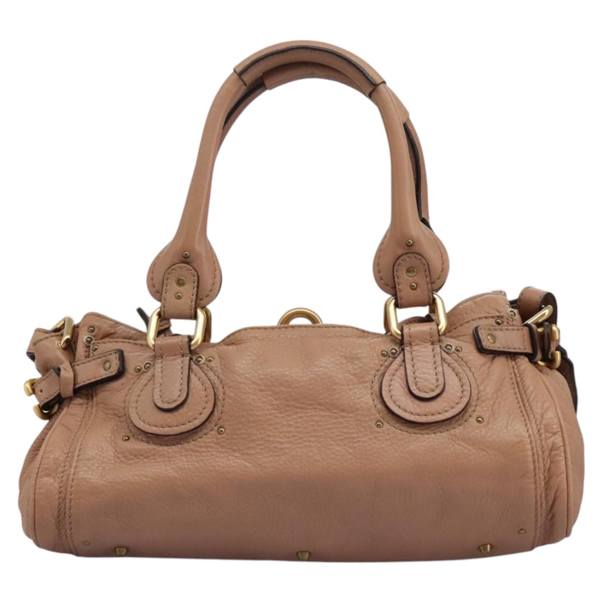 Authentic Chloe handbag Beige luxury fashion accessory