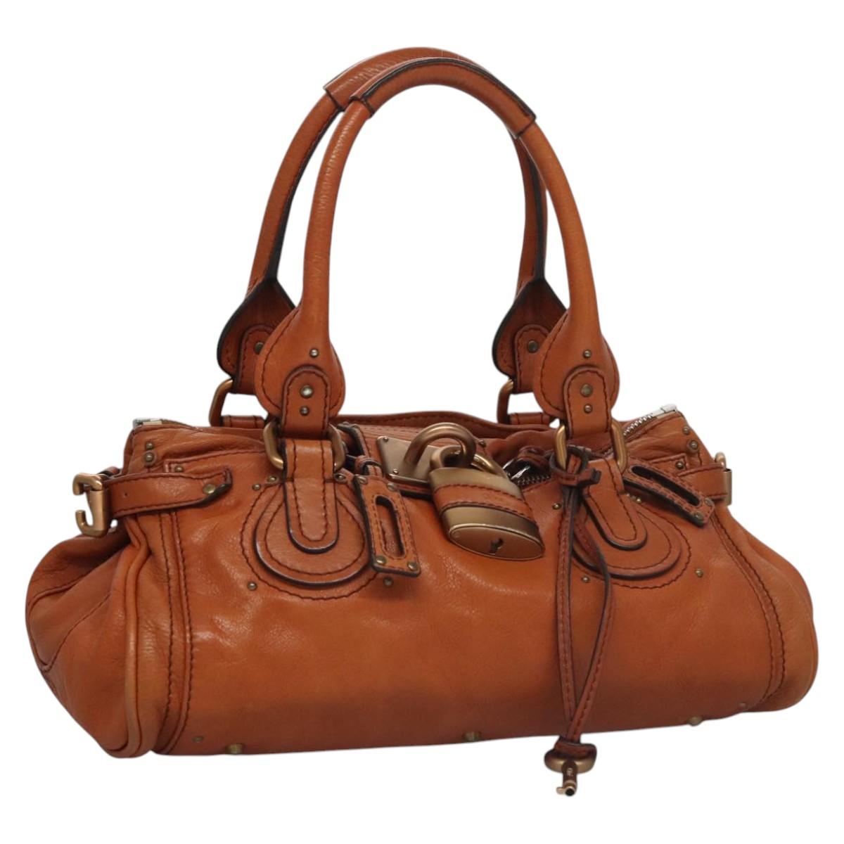 Chloe women's handbag Brown luxury designer leather