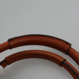 Chloe designer handbag leather closeup detail
