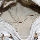 Silverique elegant leather Handbag top view