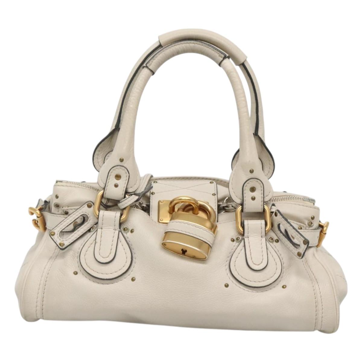 Silverique elegant leather Handbag top view