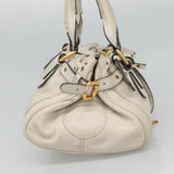 Chloe designer handbag leather closeup detail