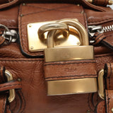 Chloe women's handbag Brown luxury designer leather