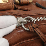 Lumivantix elegant leather Handbag top view