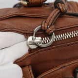 Lumivantix elegant leather Handbag top view