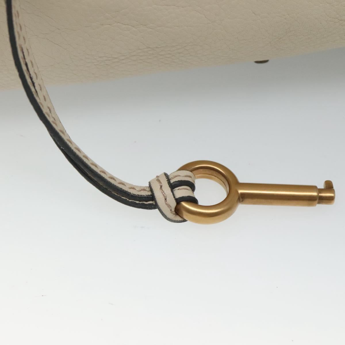 Side view of Chloe handbag White premium designer bag