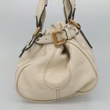 Chloe designer handbag leather closeup detail