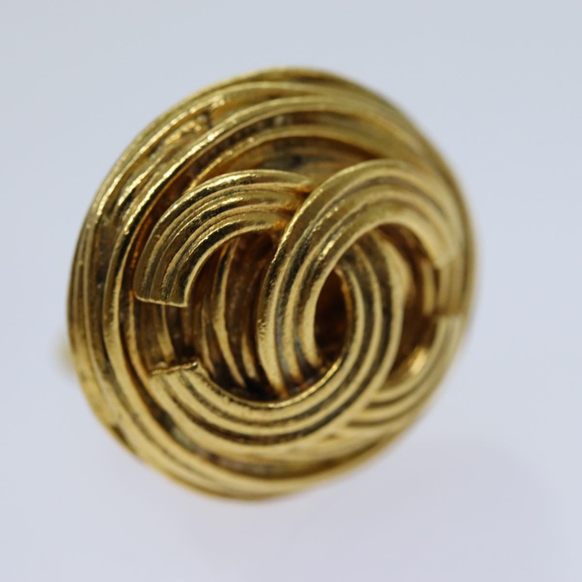 Chanel Jewellery? Chanel COCO Mark Earring Gold Tone Auth ar11595B Elegant Everyday Fine Jewellery
