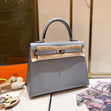 Close-up detail of streamlined bag design