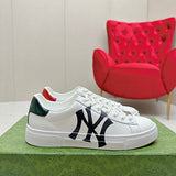 Gucci crisp white luxury sneakers view 11 cushioned comfort fit