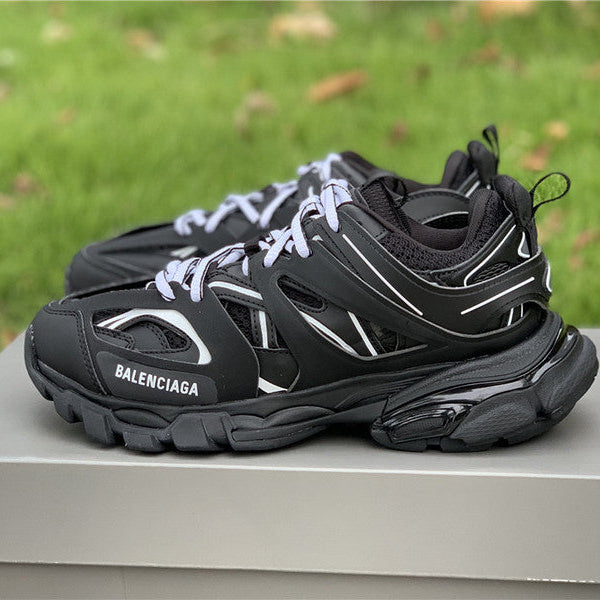 Balenciaga Chocolate Brown Low-Top Sneakers - Angled View