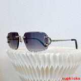 Angled view of Cartier unisex sunglasses