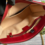 Close-up detail of refined statement women's handbag – women's statement bag