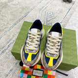 Gucci tonal black luxury sneakers view 9 premium leather build